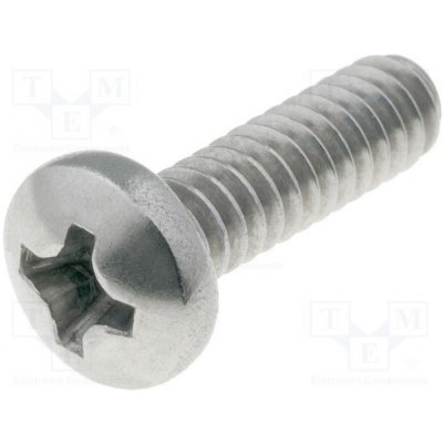 KEYSTONE 9905 Šroub; UNC6-32x12,7; 32; Hlava: válcová; Phillips; PH2 – Sleviste.cz