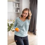 Kojící tričko halenka Two Ways Mint dl.rukáv – Zboží Dáma