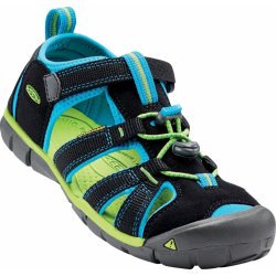 Dětské trekové boty Keen Seacamp II CNX KIDS 1022969 black brilliant blue