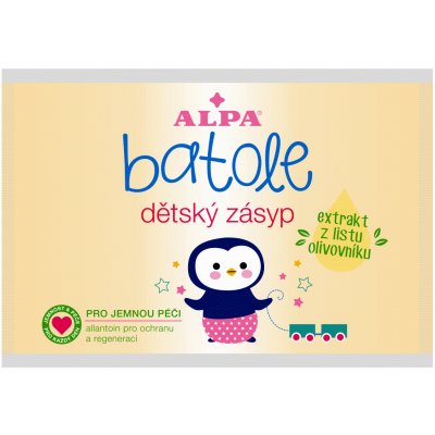 Alpa Batole zásyp s extraktem olivovníku sáček 100 g – Zboží Dáma