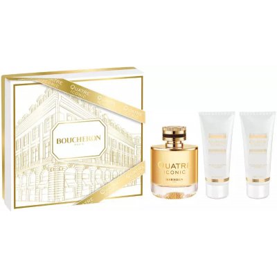 Boucheron Quatre Iconic EDP 100 ml + tělové mléko 100 ml + sprchový gel 100 ml dárková sada