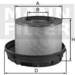 MANN-FILTER Vzduchový filtr MANN C411776 (MF C411776) – Hledejceny.cz