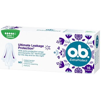 O.B. Extra Protect Super + Comfort tampony 36 ks