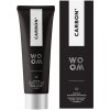 Zubní pasty Woom Černá bělicí zubní pasta CARBON+ 75 ml