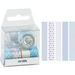 Heyda 1,2 cm x 3 m mini samolep modrá 5 ks – Hledejceny.cz