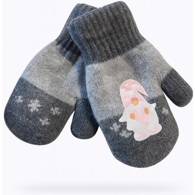 xcena Vlněné palčáky šedé – Zboží Dáma