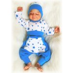 Kojenecká 2D souprava body baggy Hvězda bílomodrá – Sleviste.cz