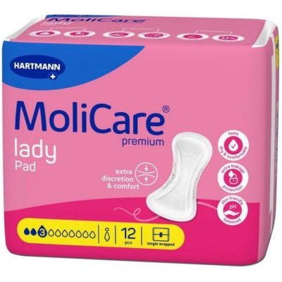 MoliCare Lady Pad 3 kapky 12 ks – Zboží Dáma