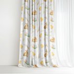 Goldea velikonoční dekorační závěs luca - veselé velikonoce 280x150 cm – Hledejceny.cz