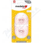 Medela baby Soft silicon dudlík růžová 2ks – Hledejceny.cz