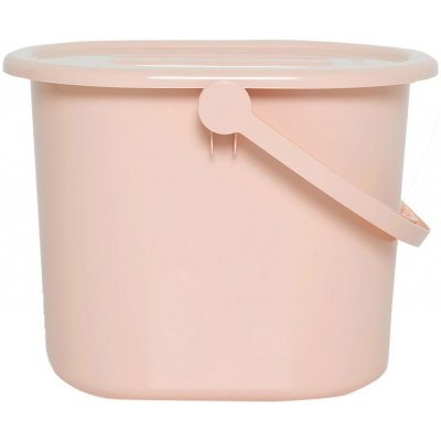 Bébé-jou Kyblík na pleny s víkem White Pale Pink