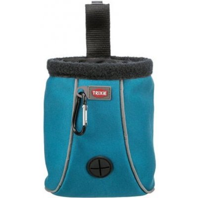 Trixie Neoprenová Kapsa na pamlsky 2v1 Pamlskovník Zásobník na sáčky Twist Treat 14 x 11 cm modrá – Hledejceny.cz