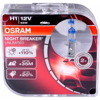 Osram Night Breaker Unlimited 64150NBU-HCB H1 P14,5s 12V 55W