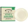 Mýdlo Scottish Fine Soaps Pánské Mýdlo na holení v krabičce Vetiver a Santalové dřevo, 100 g