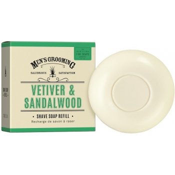 Scottish Fine Soaps Pánské Mýdlo na holení v krabičce Vetiver a Santalové dřevo, 100 g