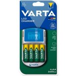 Varta LCD Charger + 4x AA 2600 mAh R2U & 12V & USB 57070201451 – Zboží Živě