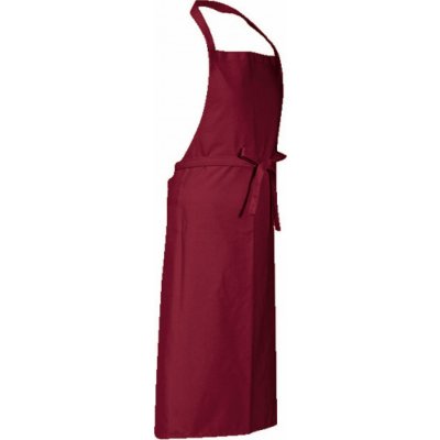 CG Workwear Velká pracovní zástěra Verona 110x75cm Červená vínová CGW130 – Hledejceny.cz