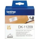 Štítky papírové Brother DK11209, 29 x 62 mm, bílé, 800 ks – Hledejceny.cz