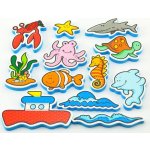 Teddies Vodolepky Moje první zvířátka oceán pěnová sada se síťkou 12ks – Sleviste.cz