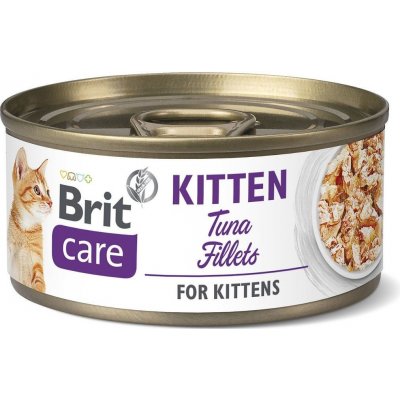 Brit Care Cat TUNA FILLETS for Kittens 70 g – Zbozi.Blesk.cz