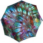 Doppler Fiber Flex AC Pavone dámský holový vystřelovací deštník vícebarevný – Sleviste.cz