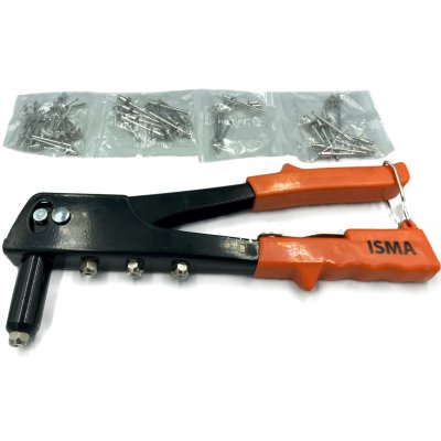 ISMA ISMA Nýtovací kleště 240 mm + nýty – Zboží Dáma