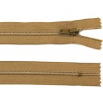 Spirálový zip no.3 nerozepínací 60cm - více barev color: 689 béžovo-hnědá – Hledejceny.cz