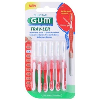 GUM Trav-Ler mezizubní kartáčky 0,8 mm 6 ks