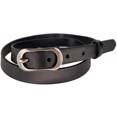 Penny Belts dámský kožený opasek 20-185-63 černý – Zboží Dáma