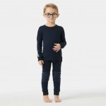 Helly Hansen dětský set termoprádla z merino vlna s technologií LIFA navy – Sleviste.cz