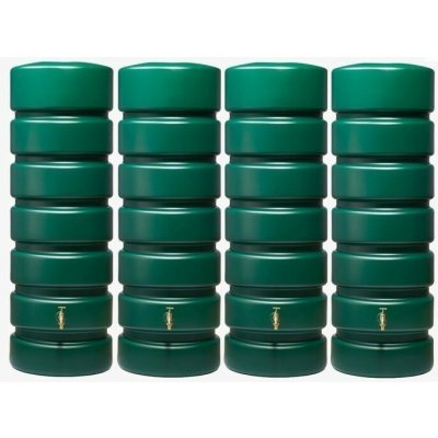 GRAF GARTENTANK CLASSICO nadzemní nádrž na dešťovou vodu zelená 2600 l – Sleviste.cz