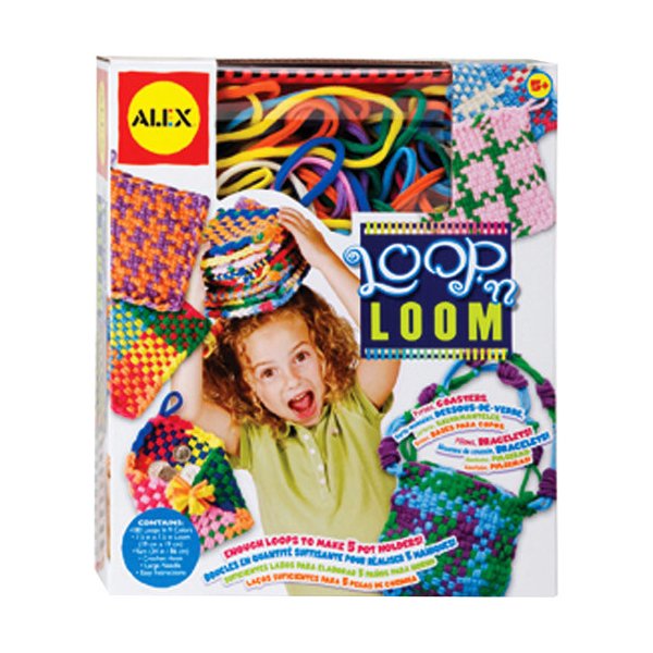 Loom bands LOOP'N WEAVE - kreativní zábava pro děti, pletení