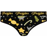 Forgies Dámske kalhotky Mice Christmas černá | krémová – Zboží Dáma