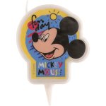 Dekora Narozeninová svíčka Mickey Mouse 7 5 cm – Zboží Mobilmania