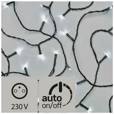 Emos XMAS 80LED CLS TIMER 8M CW ZY0802T – Hledejceny.cz