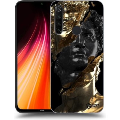 Pouzdro Picasee silikonové Xiaomi Redmi Note 8T - Black Gold černé – Zboží Mobilmania