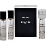 Chanel Bleu de Chanel EDT 60 ml 3x20 refills pro muže dárková sada – Hledejceny.cz