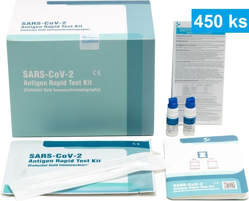 Beijing Lepu Medical Technology SARS-CoV-2 Antigen Rapid Test Kit 450 ks