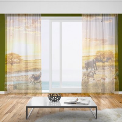 IMPAR Záclony Safari (Rozměr záclony: 150x250) – Hledejceny.cz