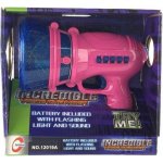 Měnič hlasu dětský zábavný party megafon na baterie Světlo Zvuk – Zboží Dáma