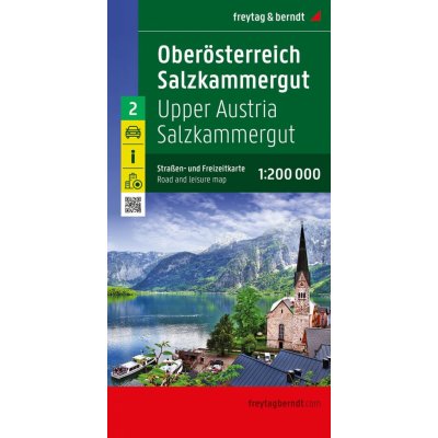 Horní Rakousko-Salzkammergut 1:200 000 / automapa – Hledejceny.cz
