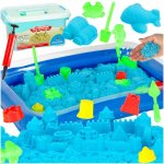 KIK Kinetický písek v krabici 2kg formičky modré – Sleviste.cz