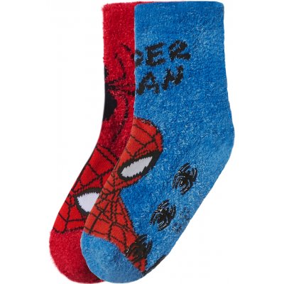 Dětské ponožky 2 páry Spiderman/červená/modrá – Hledejceny.cz
