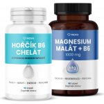 MOVit Duo Hořčíků Malát+B6&Chelát 90 kapslí + 90 tablet – Hledejceny.cz