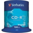 Verbatim CD-R 700MB 52x, cakebox, 100ks (43411)