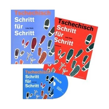 Tschechisch Schritt für Schritt - učebnice, sešit Arbeitsbuch a CD - Lída Holá