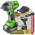 Procraft PWA36-1B-C aku rázový utahovák – Zboží Dáma