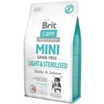 Brit Care Mini Grain-free Light & Sterilised Rabbit & Salmon 0,4 kg – Zboží Mobilmania