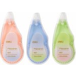 DELI MACARON Korekční strojek 5 mm × 12 m mix barev – Hledejceny.cz