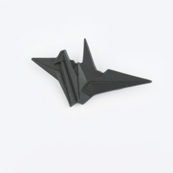 StehlikDesign porcelánová brož origami Jeřáb černá 173 od 590 Kč -  Heureka.cz